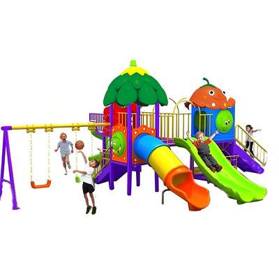 MYTS Outdoor  Activity Playcentre with combo slides and 2 swings for kids 